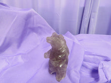 Load image into Gallery viewer, Amethyst Hand Carved Bear
