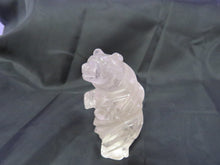 Load image into Gallery viewer, Clear Quartz Hand Carved Bear