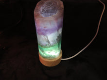 Load image into Gallery viewer, Rainbow Fluorite Lamp