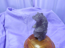 Load image into Gallery viewer, Amethyst Carved Bear
